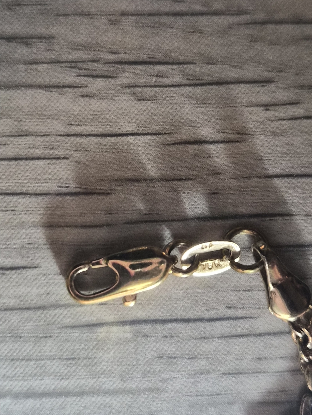 18K GF Baby Phat Bracelet - Picture 3 of 6